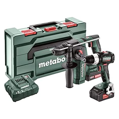 Metabo BS 18 LT BL + BH 18 LTX BL 16 685182000 Martello perforatore a batteria, Trapano avvitatore a batteria 18 V 2.0 (1/3)