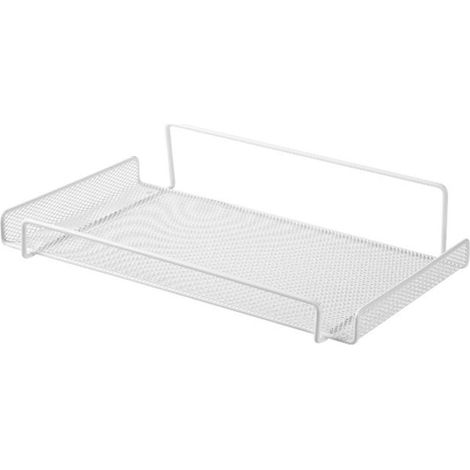 Wandhalterung aus Stahl für Router und TV-Box, Montage unter Regalen, platzsparendes Wohnzimmer
