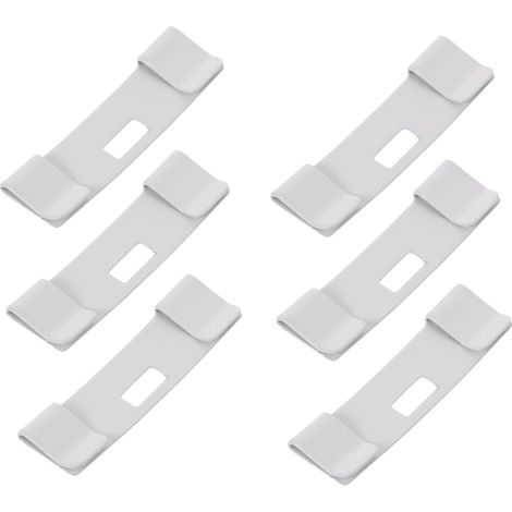 6pièces Vane Savers pour Réparation De Stores Verticaux Clips De Remplacement Pratiques pour Lattes De Stores à Fenêtres Faciles à Installer Et Réutilisables (1/5)