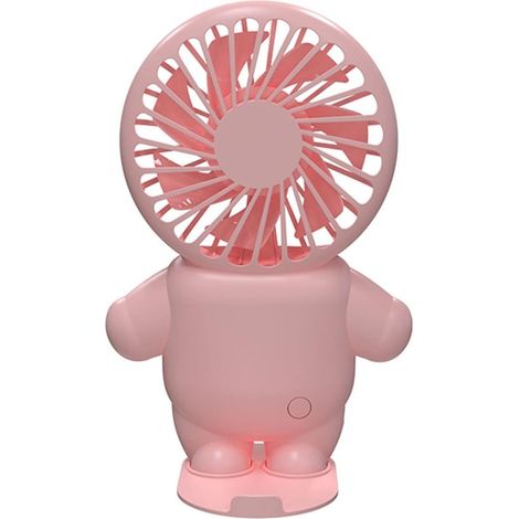 Ventilateur portable rechargeable par USB avec base, mini ventilateur pour cils, silencieux, charge rapide, mini ventilateur portable idéal pour une utilisation intérieure (hommes), camping, maquillag