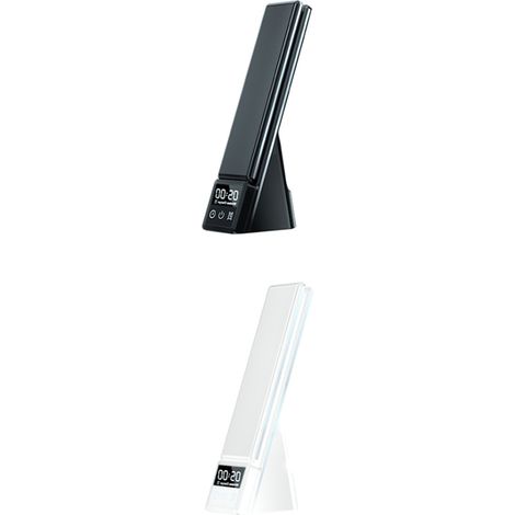 Lampe de Bureau LED avec Chargeur Sans Fil et Toucher pour Étude, Lumière de Lecture Réglable pour Élèves (1/5)
