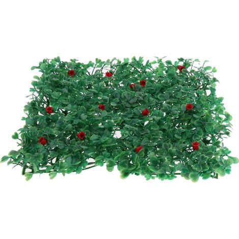 2pcs vert artificiel plante aquatique herbe poisson aquarium ornement type 4 (1/5)