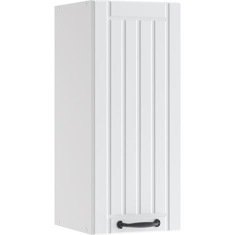 Badschrank Fame-Line, Weiß Landhaus, 30 x 72 cm, Vicco