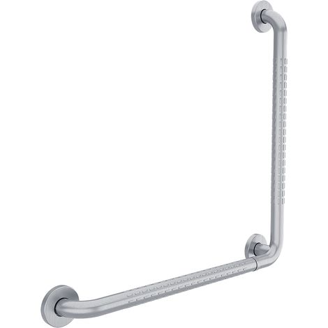 Main courante pour personnes à mobilité réduite 600 mm Cassée, acier inoxydable (1/5)
