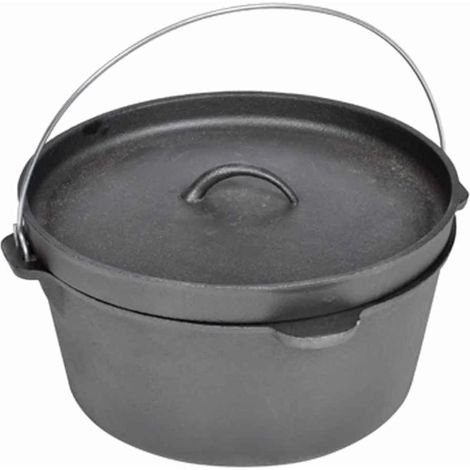 Casserole de cuisson en fonte type four hollandais (1/5)