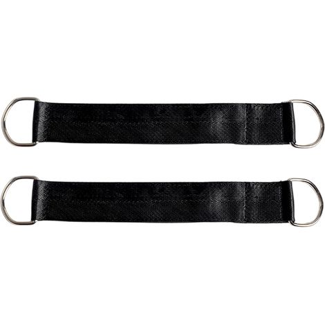 Accesorios para equipos de fitness, correas de nailon de 4 cm de ancho, un par. (1/2)