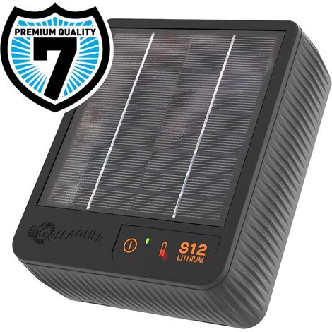 Alimentatore per recinzione elettrica Solar S12 GALLAGHER 349015GAL (1/5)