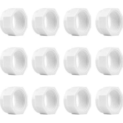 12-teiliges Set mit Schlauchmuttern für den Einlassschlauch von Poolreinigern, passend für Polaris 280, 380 und 180. (1/4)