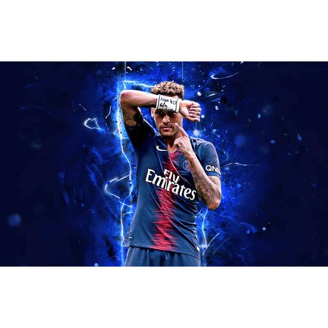 Papier peint panoramique Football - Joueur de Foot - 130 cm x 81 cm (1/2)