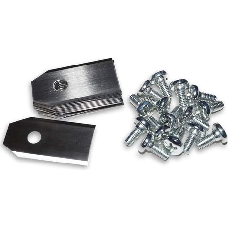 Lot de 45 lames de couteaux/des deux côtés pour tondeuse Husqvarna et Gardena Automower (1/5)