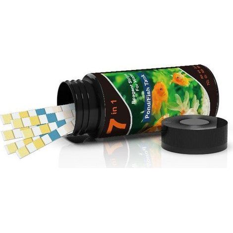 7 en 1 Testeur pour Eau de Piscine et Spa, 100 test pour tester chlore libre, le chlore total, le brome, la dureté totale, l’alcalinité totale, l’acide cyanurique et le pH (1/3)