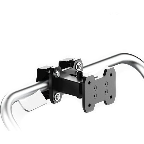 Support d'extension en aluminium pour sacoches latérales de moto MJX2004/MJX2009, extension réglable pour montage sur cadre incurvé vers l'intérieur, convient pour pot d'échappement (1/5)