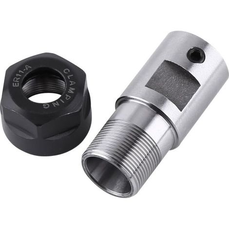 YMYNY ER11 5 mm Motor Shaft Steel Motor Chuck for CNC Drilling Milling Machine (1/4)