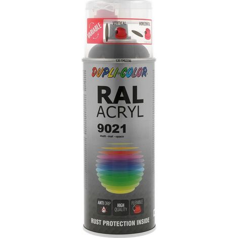 Laca De Color Ral 9021 Mate 400Ml (Para 6)