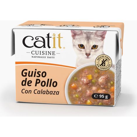Catit Cuisine Guiso de Pollo con Calabaza, 95g