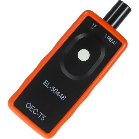 Outil réinitialisation TPMS, activateur capteur pression pneus, bouton unique, compatible systèmes TPMS, sans pile (1/5)