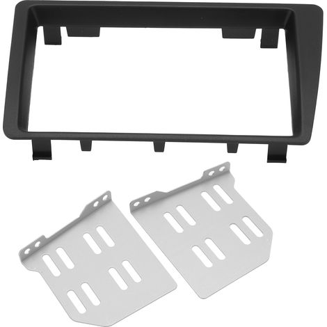 Cadre Radio 2 Din pour Honda Civic 2001-2005, Facia de Tableau de Bord Gauche, Kit de Montage Stéréo (1/5)