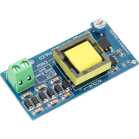 Module convertisseur élévateur CC : tension d'entrée 5 V-12 V vers tension de sortie 350 V-1200 V module d'alimentation CC/CC à tension réglable en continu. (1/5)