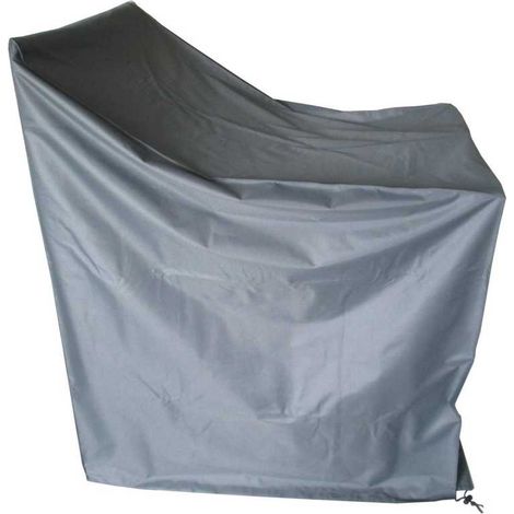 PROLOISIRS Housse de protection pour sièges empilables - 87 x 120 cm - Gris (1/2)