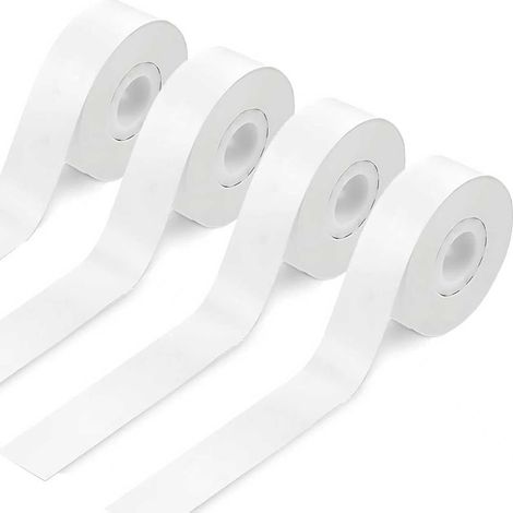 4 Rolls of Self-Adhesive Tape for E11/E16 Thermal Labels, 15 mm x 4 m Roll, Adhesive Tape for Office and Home, Durable and Easy to Use (1/5)