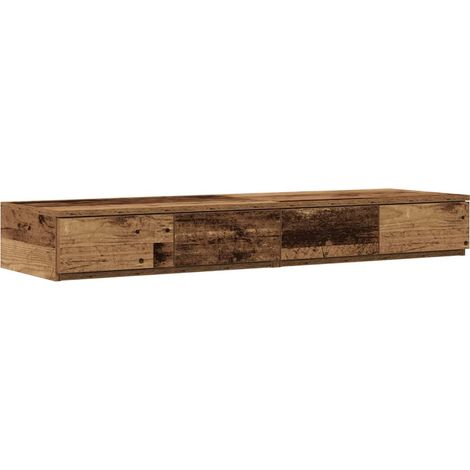 Maison Exclusive - Cajones de cama con cajón Madera vieja 120 x 3