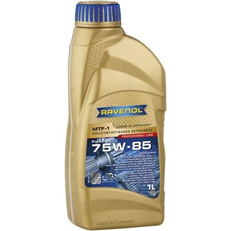 Huile RAVENOL MTF-1 75W85 1L ROUGE GL4/5 / MB 235.7 235.4 / HYUNDAI I20, I30 / KIA CEED, RIO / MITSUBISHI LANCER