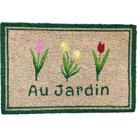 TAPIS COCO MYSORE ENVERS PVC 40X60CM