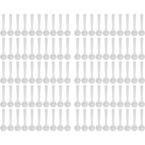 100 hitzebeständige Plastiklöffel 2 ml/1 g für Gartendünger (1/5)