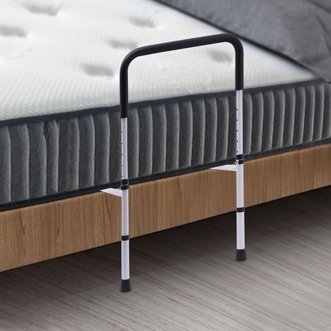 Aufstehhilfe Bett, Haltegriffe für Senioren mit Füßen, Rausfallschutz, Aufstehhilfe & Ausstiegshilf - Höhenverstellbar, Sicher und Stabil