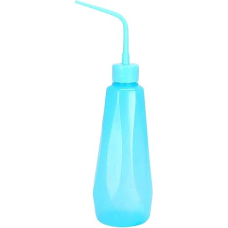 Arrosoir en plastique de 480 ml pour plantes succulentes, avec bec verseur incurvé. (1/5)