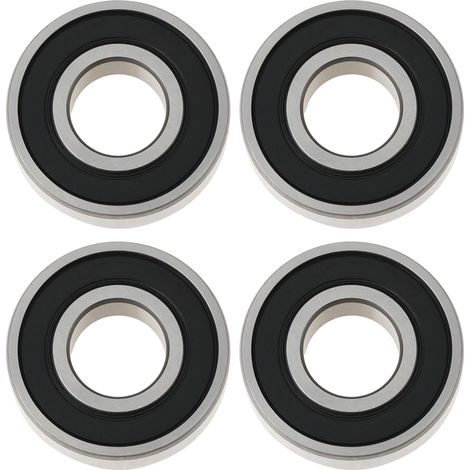 Lot de 4 Roulements de Scarificateur de Cylindre 6202-2RS 35 X 15 X 11 Mm F016A58741 Compatible avec Qualcast Et Compatible avec Atco (1/5)