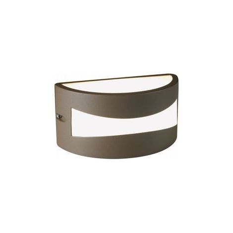 Applique Per Esterni Ed Interni In Alluminio Marrone Led 10 W 700 Lm 3000K Tibet (1/4)