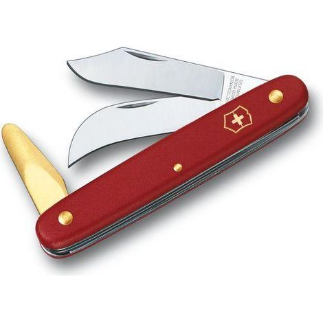 Victorinox Budding and Pruning cuchillo de jardinería rojo