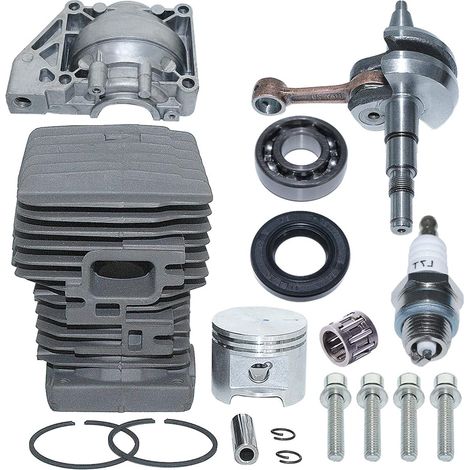 Pour Sthil Ms290 Ms310 Ms390 029 039 Tronçonneuse, cylindre de 46 mm avec piston Ø 46Mm, 11270201217 11270300402 95030030440 96390101743 95120032340 11270212500 90754784735 4007000 (1/5)