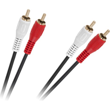 Cavo KPO2613-1,5 2 x RCA - 2 x RCA 1,5 m nero 4