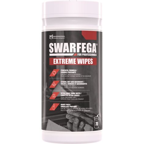 SWARFEGA Handreinigungstuch Swarfega® Extreme Wipes ohne Einsatz von Wasser70 St