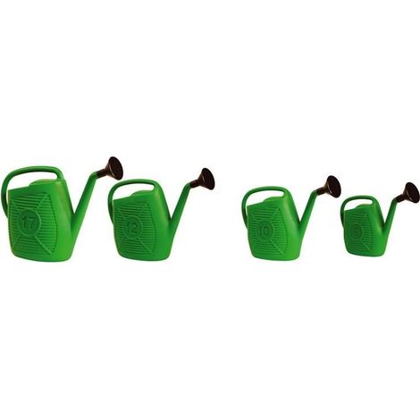 Innaffiatoio Annaffiatoio plastica 6 litri verde c manico annaffiatoio giardino con manico (1/2)