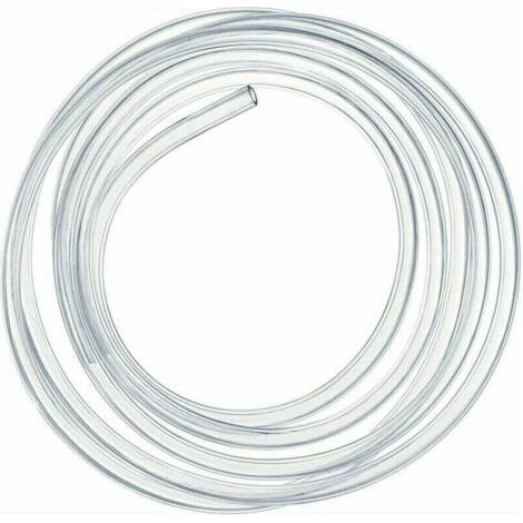 Tuyau en PVC souple transparent de 2 mètres, flexible de pression de 16 × 20 mm. (1/4)