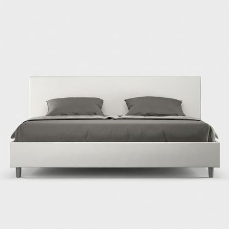 Modernes King-Size-Bett mit Stauraum 180x200 Adele K - Weiß