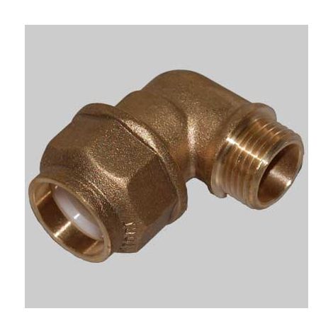 RACCORDO A GOMITO MASCHIO ANELLO RESINA  20 x 1/2     ASTORI
