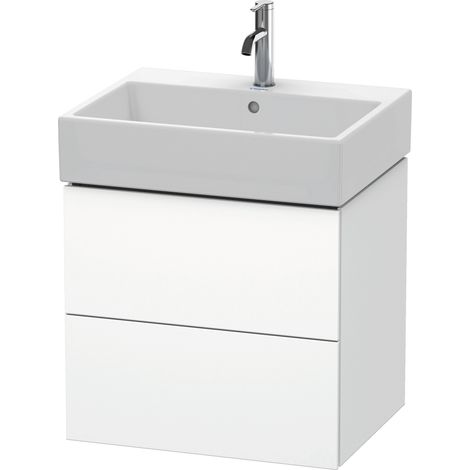 Duravit L-Cube mueble bajo lavabo suspendido, 2 cajones,