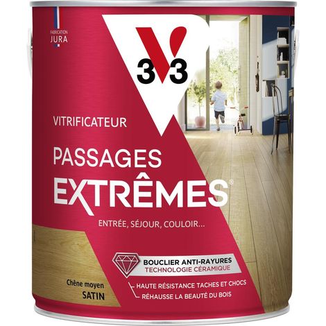 Vitrificateur Passages extrêmes® V33 Chêne moyen Satin 2,5L (1/5)
