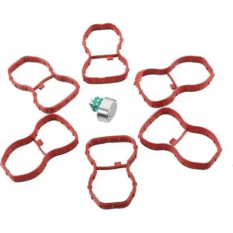 Bouchon de dépose du clapet anti-retour d'admission et joint de collecteur compatibles avec E70 F01 F07 F10 F25 N57 E90 E91 E92 E (1/5)