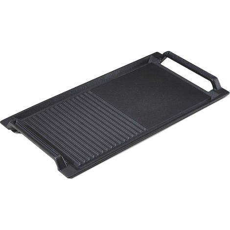 AREBOS Placa de parrilla Sartén de hierro fundido Placa grill de inducción BBQ (1/5)