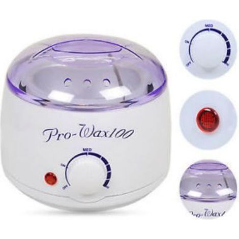 Appareil à cire - 400ml - Thermostat ajustable - Cire chaude - Épilation sans bande