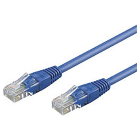 Wentronic Goobay Cat 6-2000 UTP Blue 20m - Cable de Red (20 m, Azul)