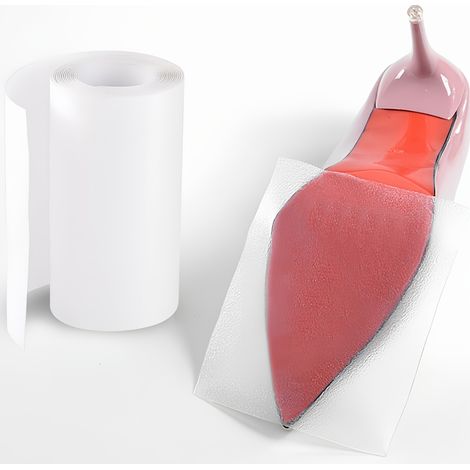 1 rouleau d'autocollants antidérapants transparents, patins antidérapants pour chaussures à talons hauts, résistants à l'usure et durables, patchs antidérapants pour semelles (1/5)
