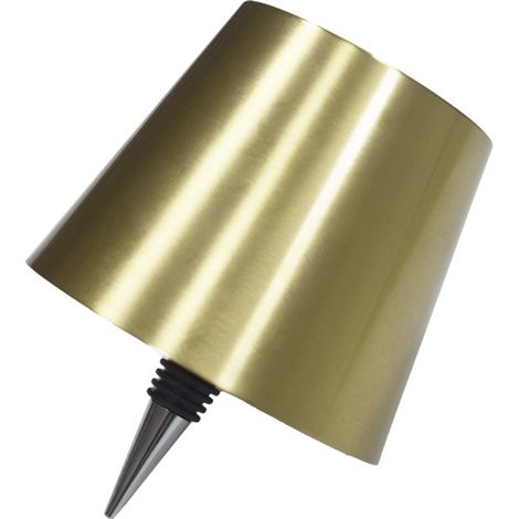 Lampe de bureau LED d'ambiance avec chargeur et prise bouteille - Or (1/5)