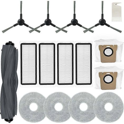 Kit de remplacement pour aspirateur robot Dreame L20 Ultra / L30 Ultra : brosses, filtres, lingettes de nettoyage, etc. (1/5)
