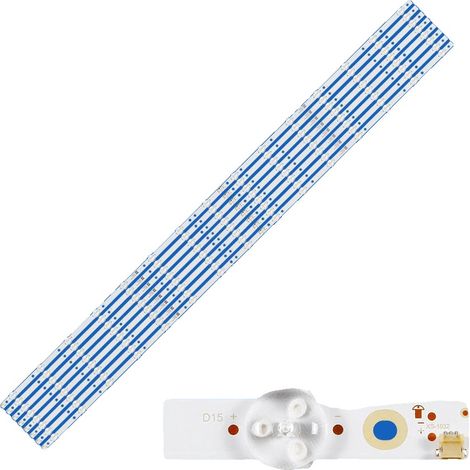 LED-Hintergrundbeleuchtungsstreifen, 58 Zoll, 3V Spannung, kompatibel mit mehreren TV-Modellen, einfache Installation, langlebig, CE-zertifiziert (1/5)